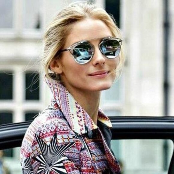 DIOR So Real Aviator Sunglasses Blue Mirror Lens NSY/T7 - Picture 2 of 7